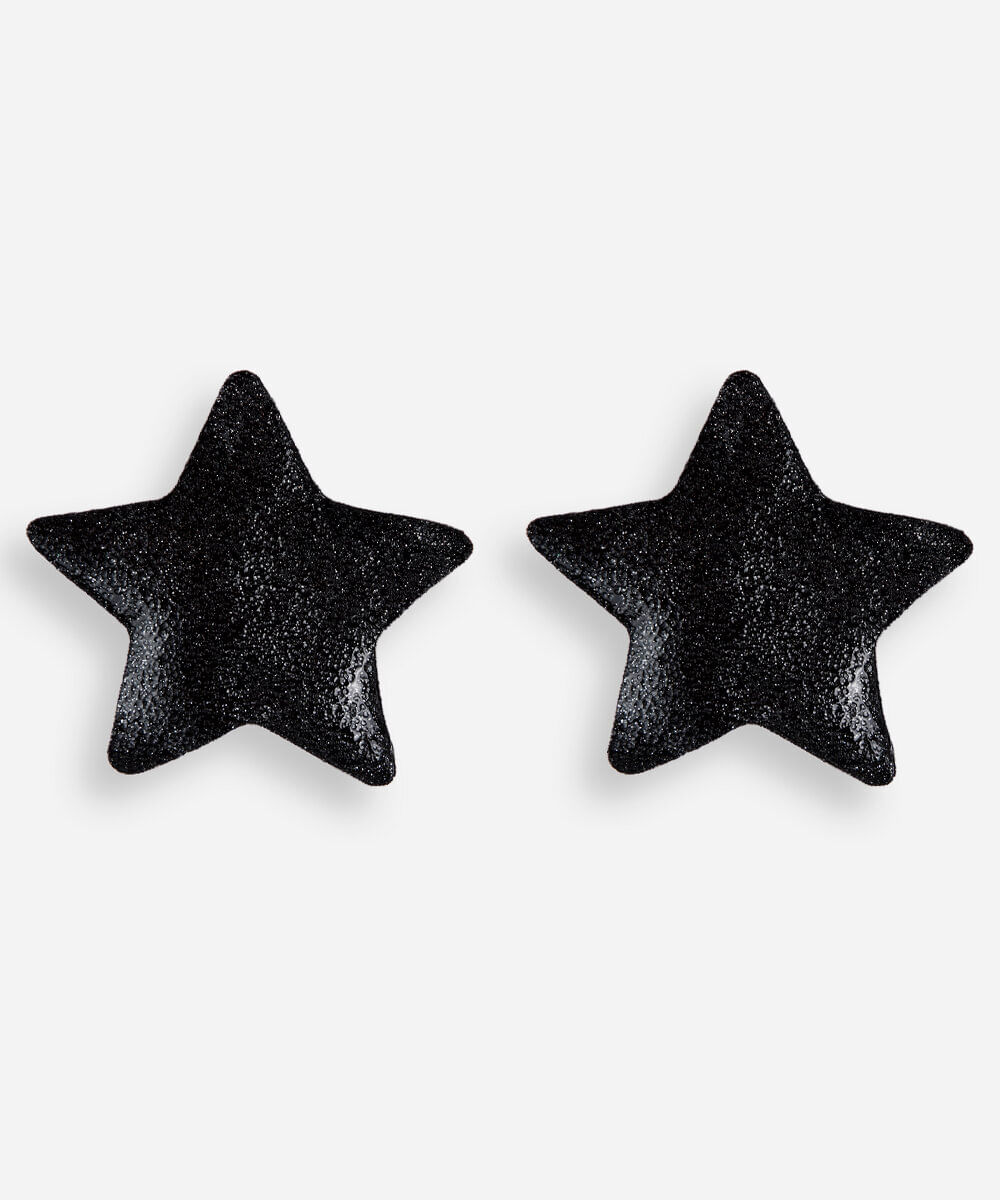 sutiã adesivo invision lov lavável estrela preto