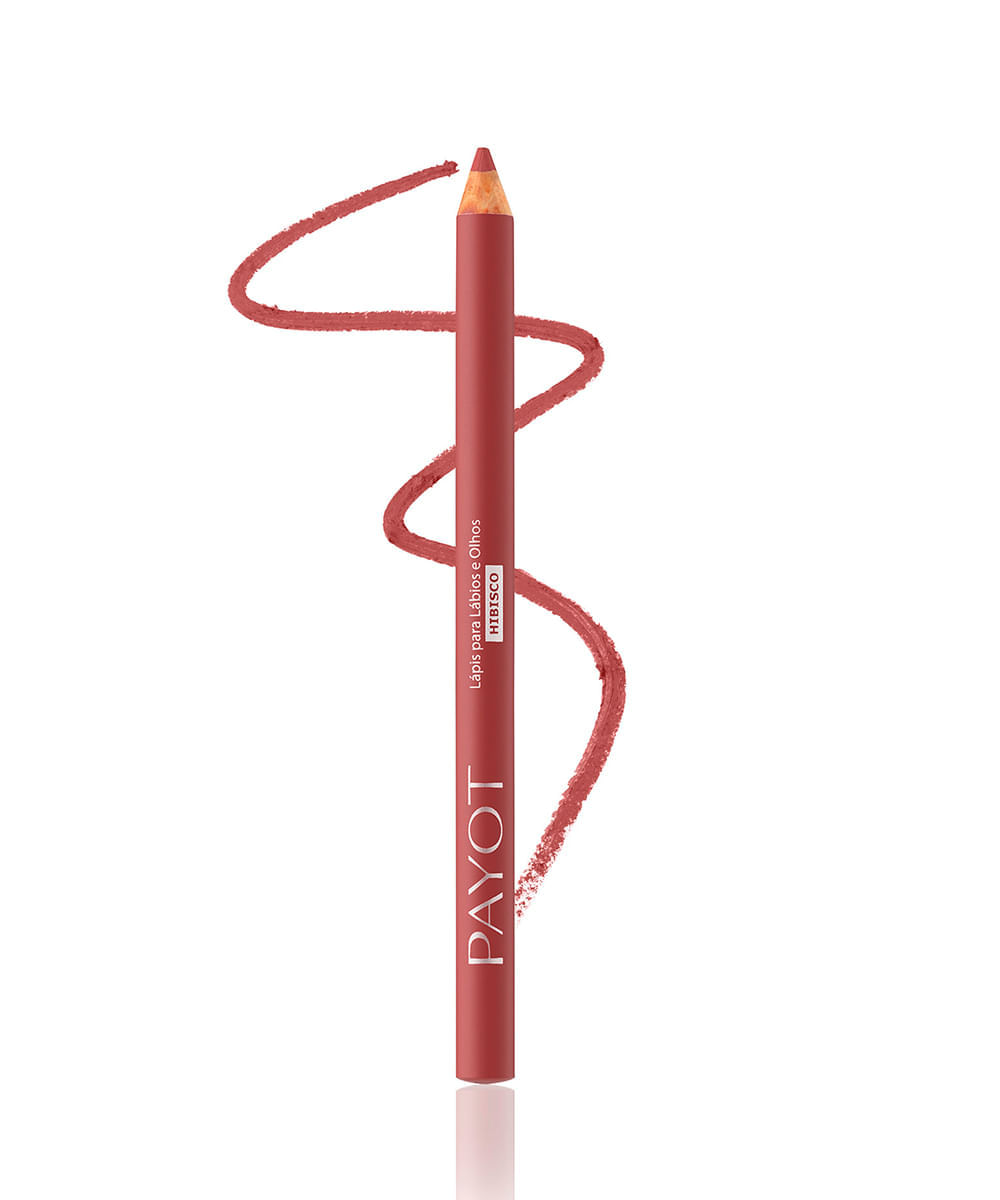 lápis multifuncional payot lábios e olhos hibisco rosa