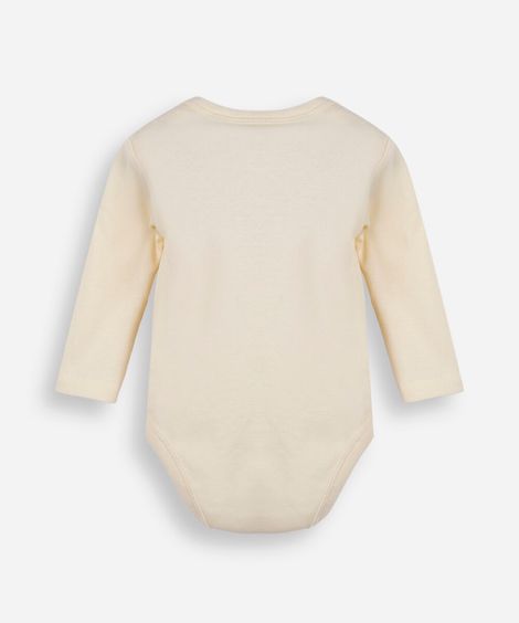 body infantil de algodão ursinho pooh amarelo