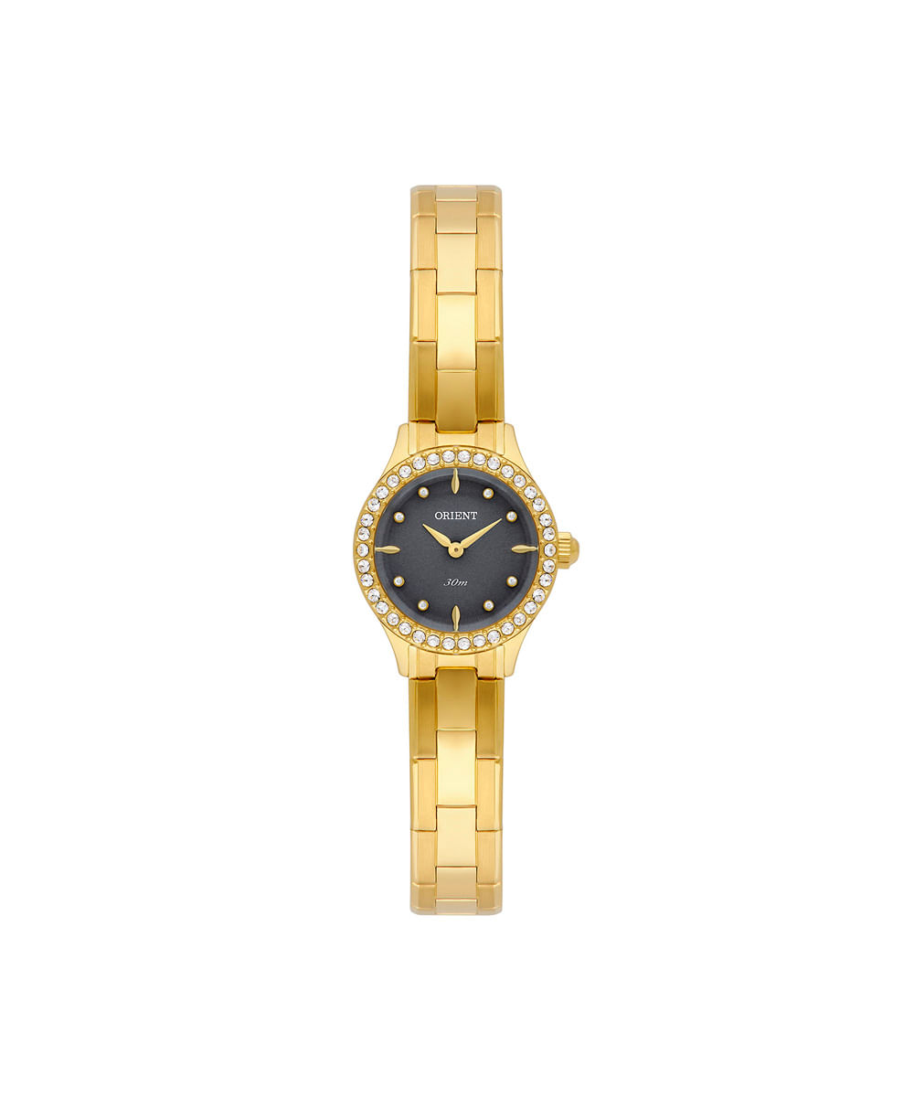 relógio feminino orient analógico fgss0218 g1kx dourado
