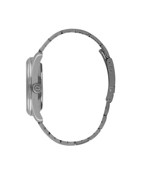 relógio masculino orient analógico calendário mbss1447 d2sx prateado