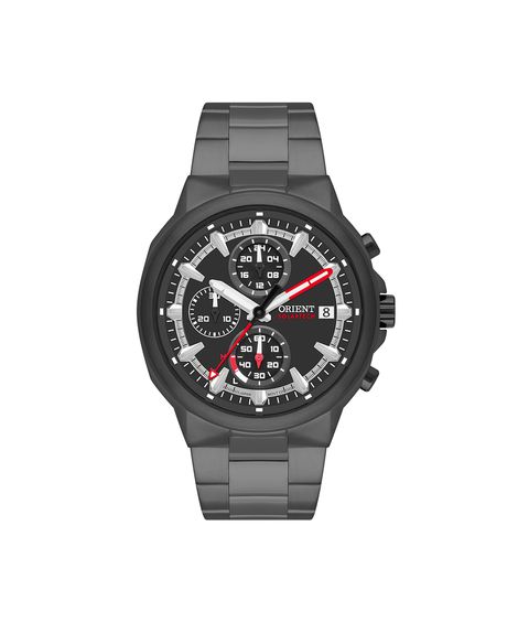 relógio masculino orient cronógrafo mpssc037 p1px preto