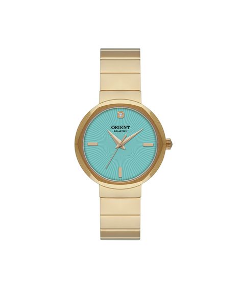 relógio feminino orient analógico fgss0249 a1kx dourado