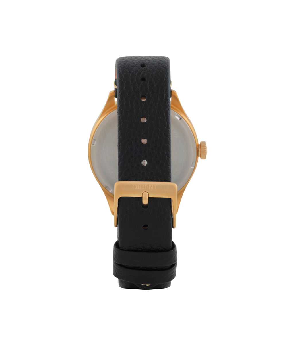 relógio masculino orient analógico calendário mgsc1020 g2px dourado