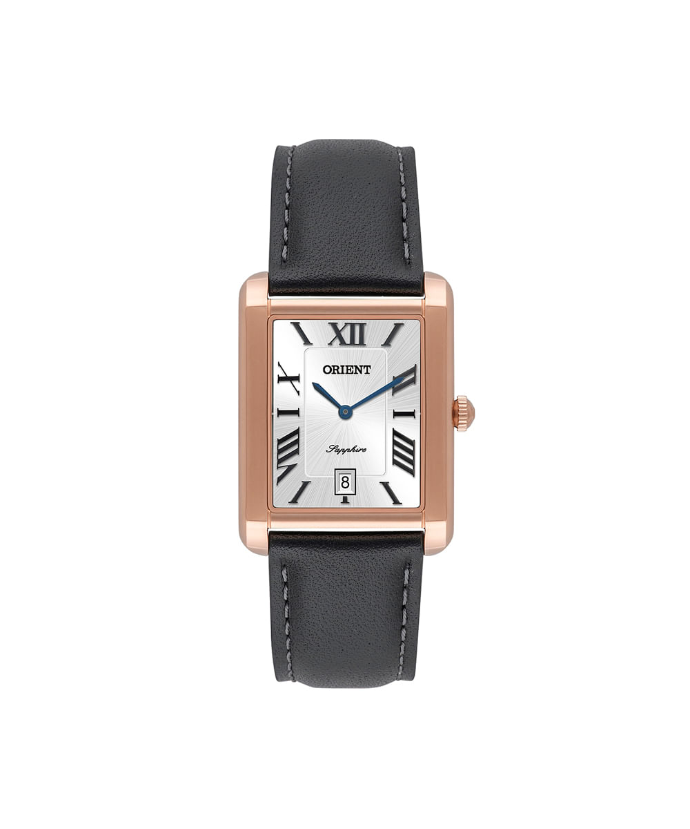 relógio masculino orient analógico calendário grsc1003 b3px preto