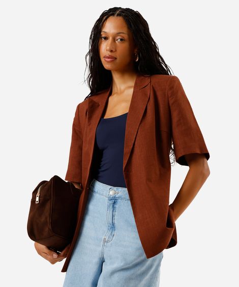 body feminino alça fina poliamida azul