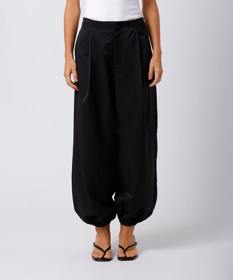 calça aladim feminina com algodão mindset preta