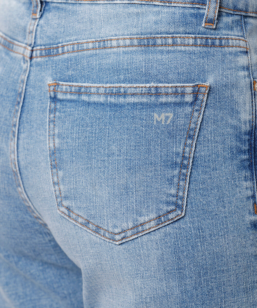 calça flare feminina jeans mindset azul