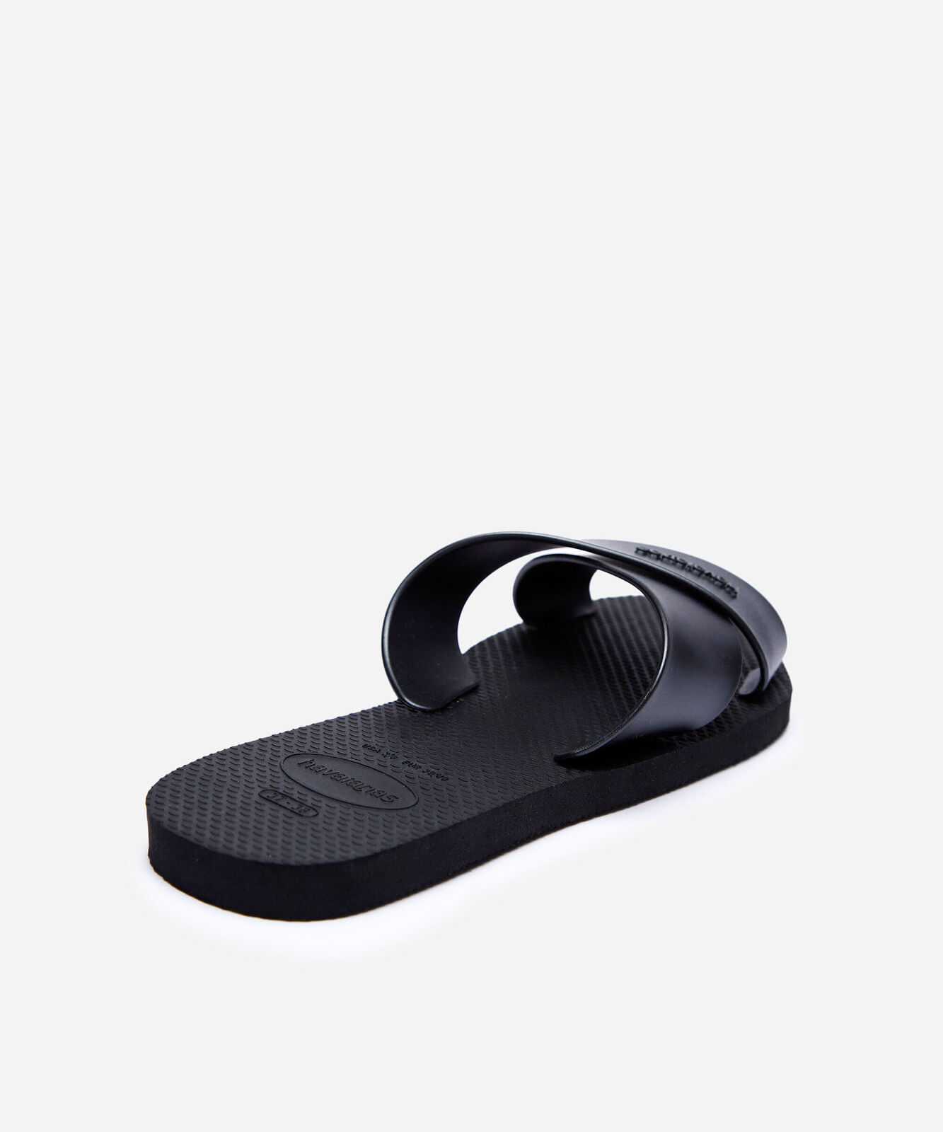 chinelo havaianas aqua tiras cruzadas preta