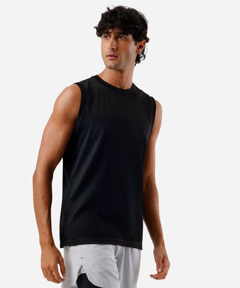 regata esportiva masculina de poliamida preta
