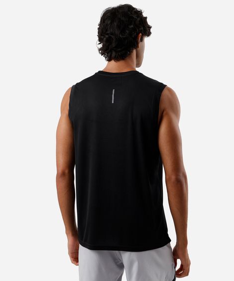 regata esportiva masculina de poliamida preta