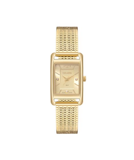 relógio feminino technos analógico 2036nbq 1x dourado