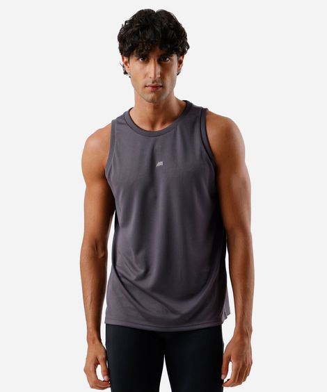regata esportiva basquete masculina cinza