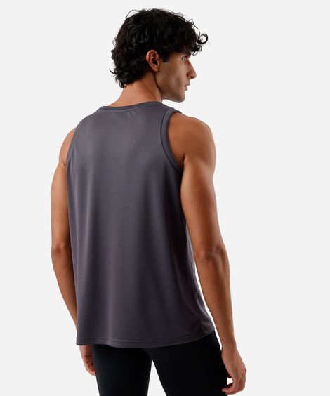 regata esportiva basquete masculina cinza