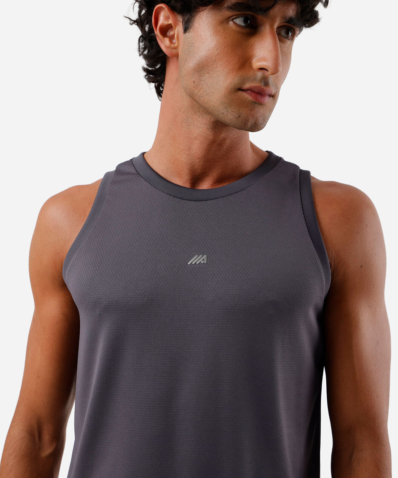 regata esportiva basquete masculina cinza