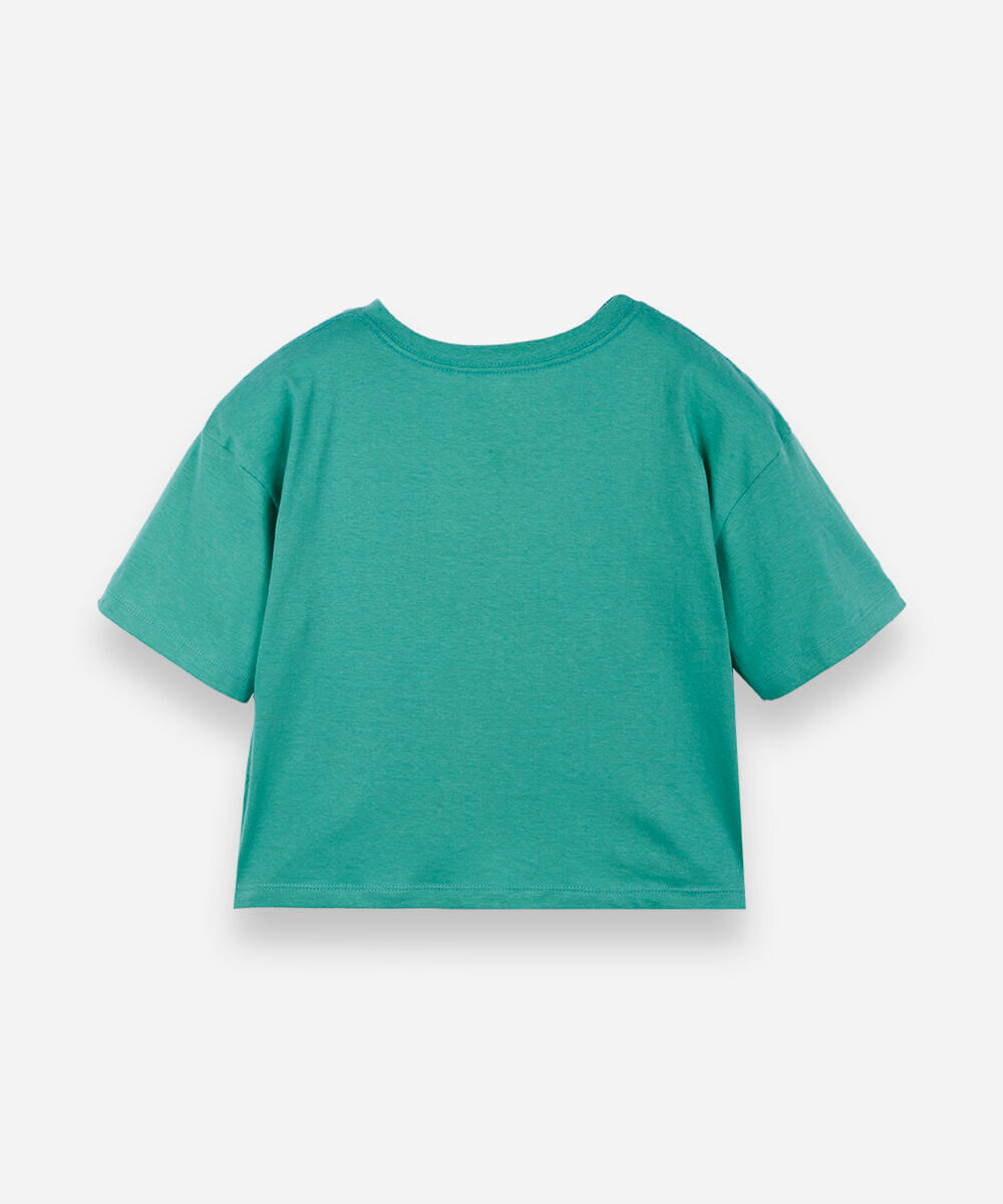 camiseta infantil over wicked elphaba verde