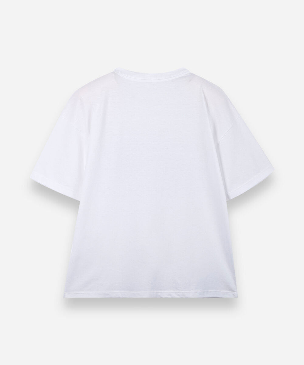 camiseta infantil huntrx guerreiras do kpop off white