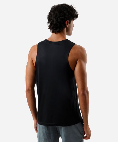 regata slim fit masculina esportiva ace   preta
