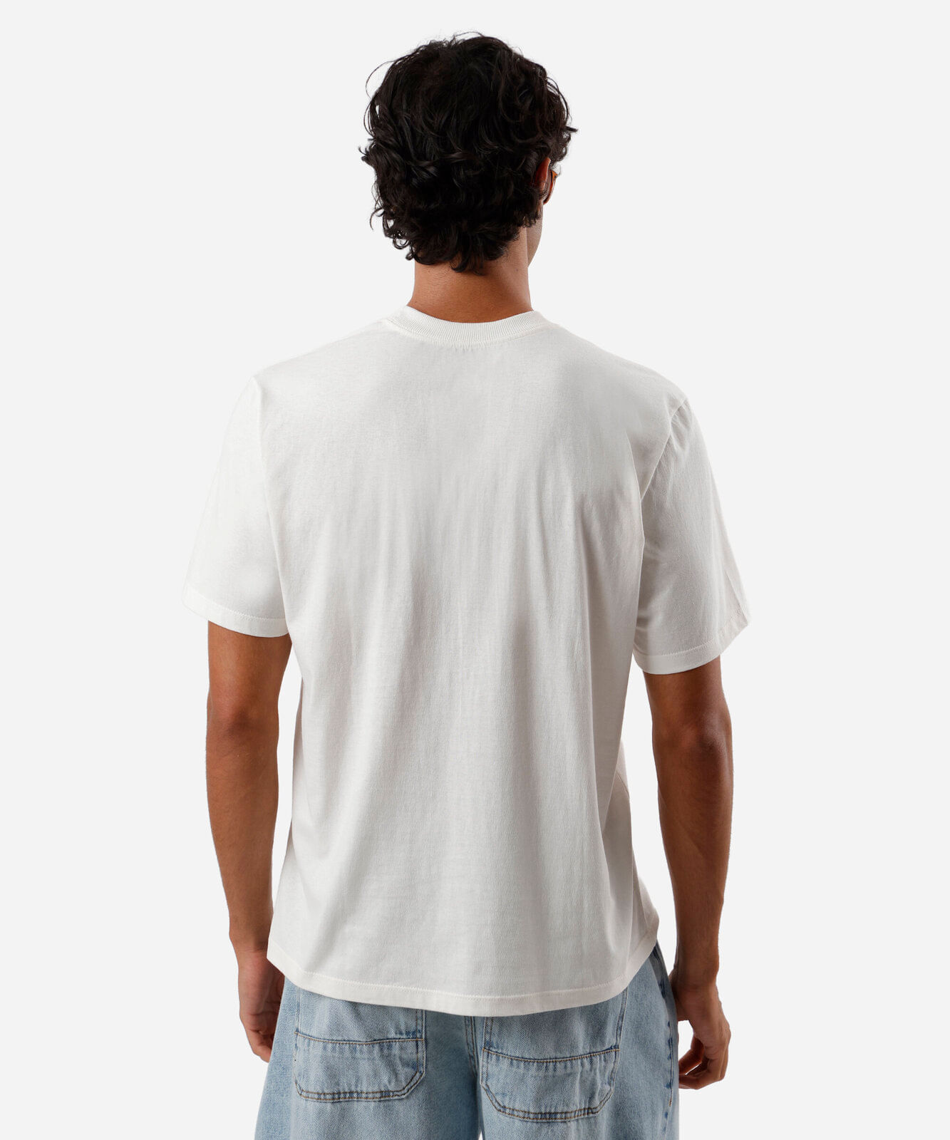 camiseta masculina fit rome off white