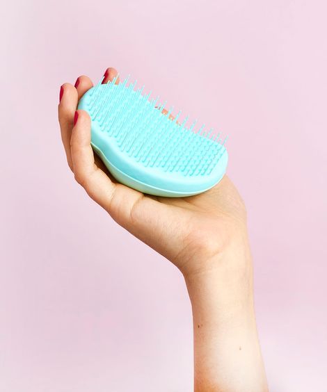 Escova de Cabelo Tangle Teezer The Original Mini Aqua Marine Spash único