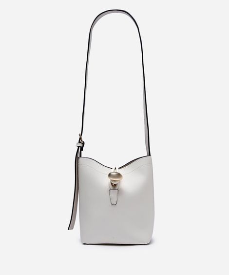 bolsa bucket  off white