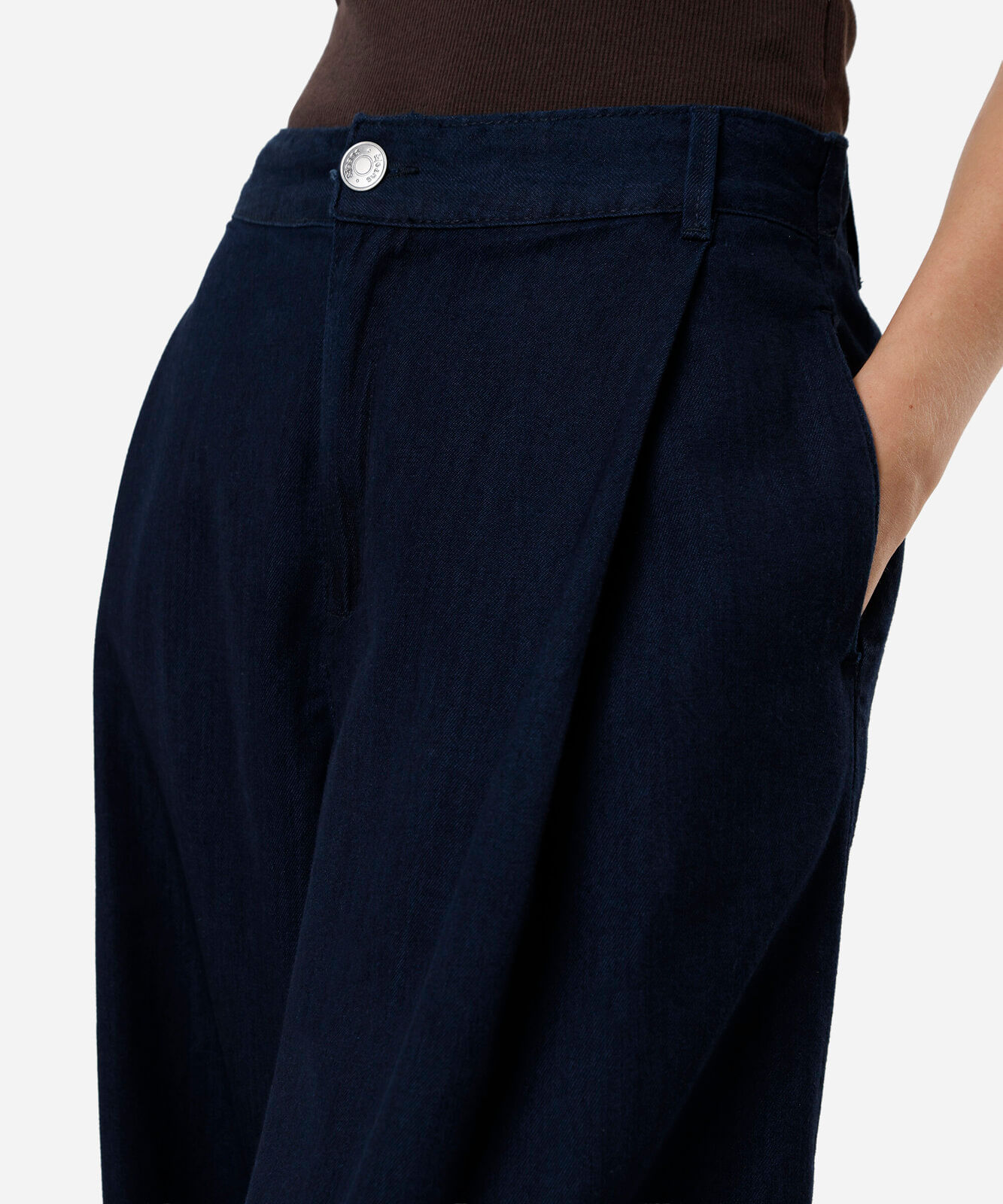 calça aladim feminina jeans azul