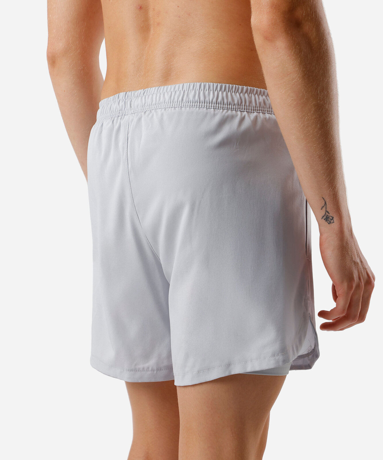 shorts masculino esportivo cinza