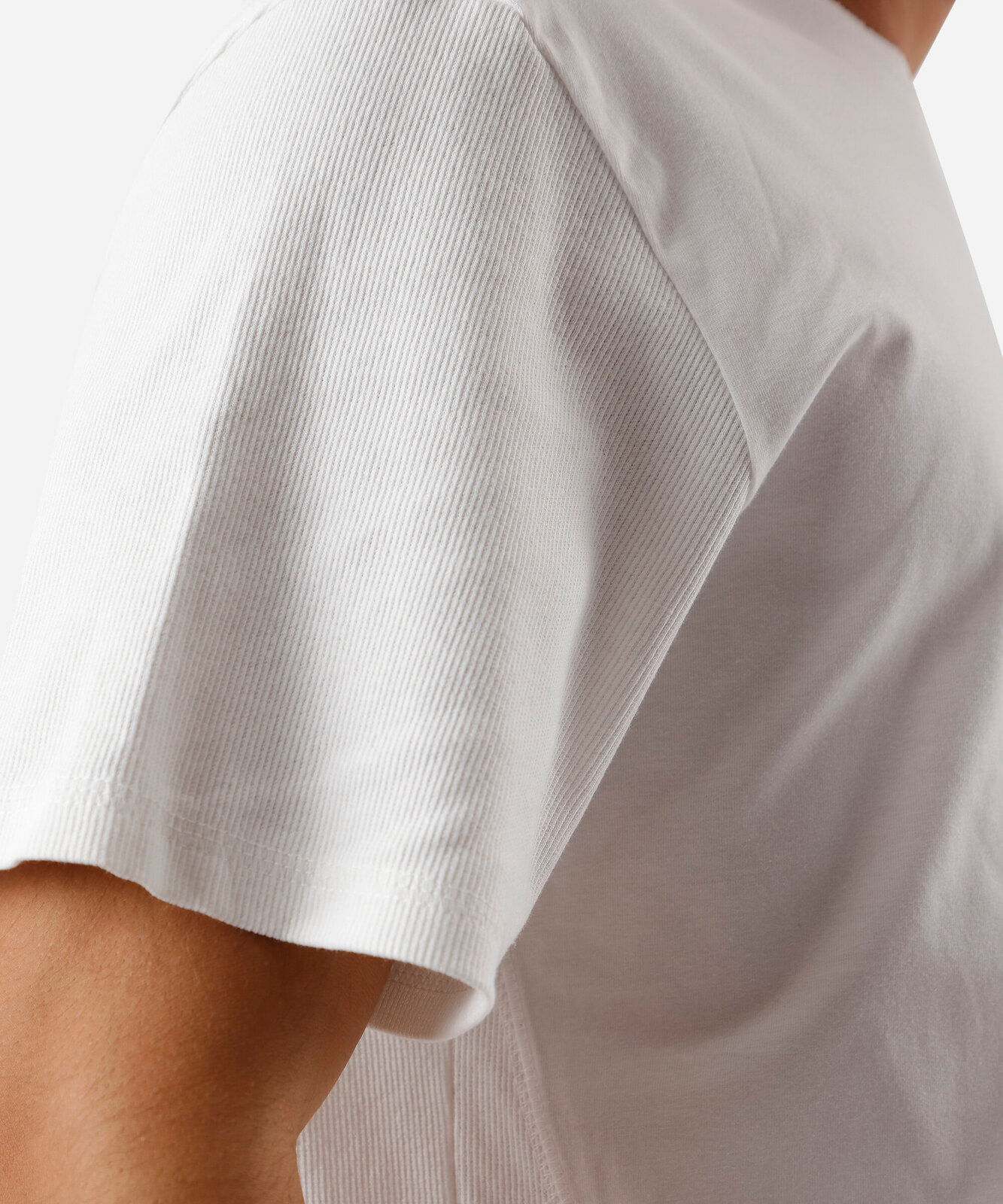 camiseta masculina de algodão sereias off white