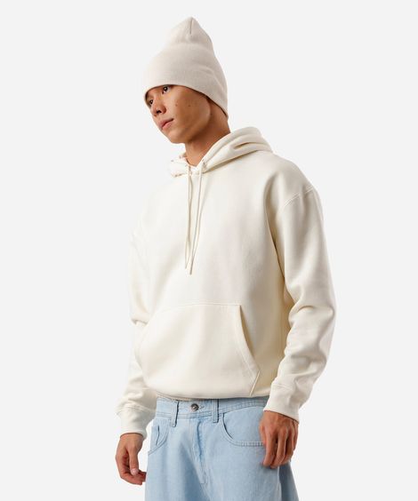 blusão masculino de moletom com capuz oversized off white