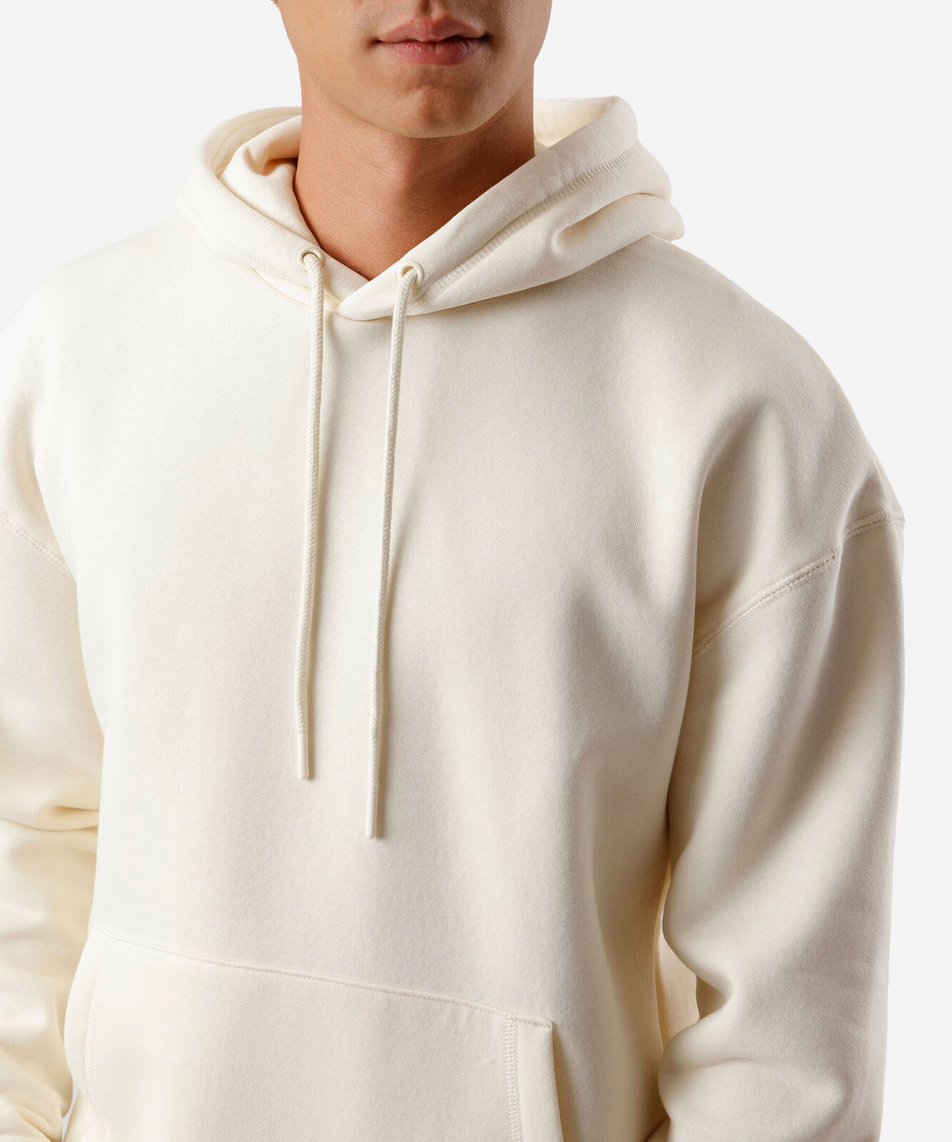 blusão masculino de moletom com capuz oversized off white