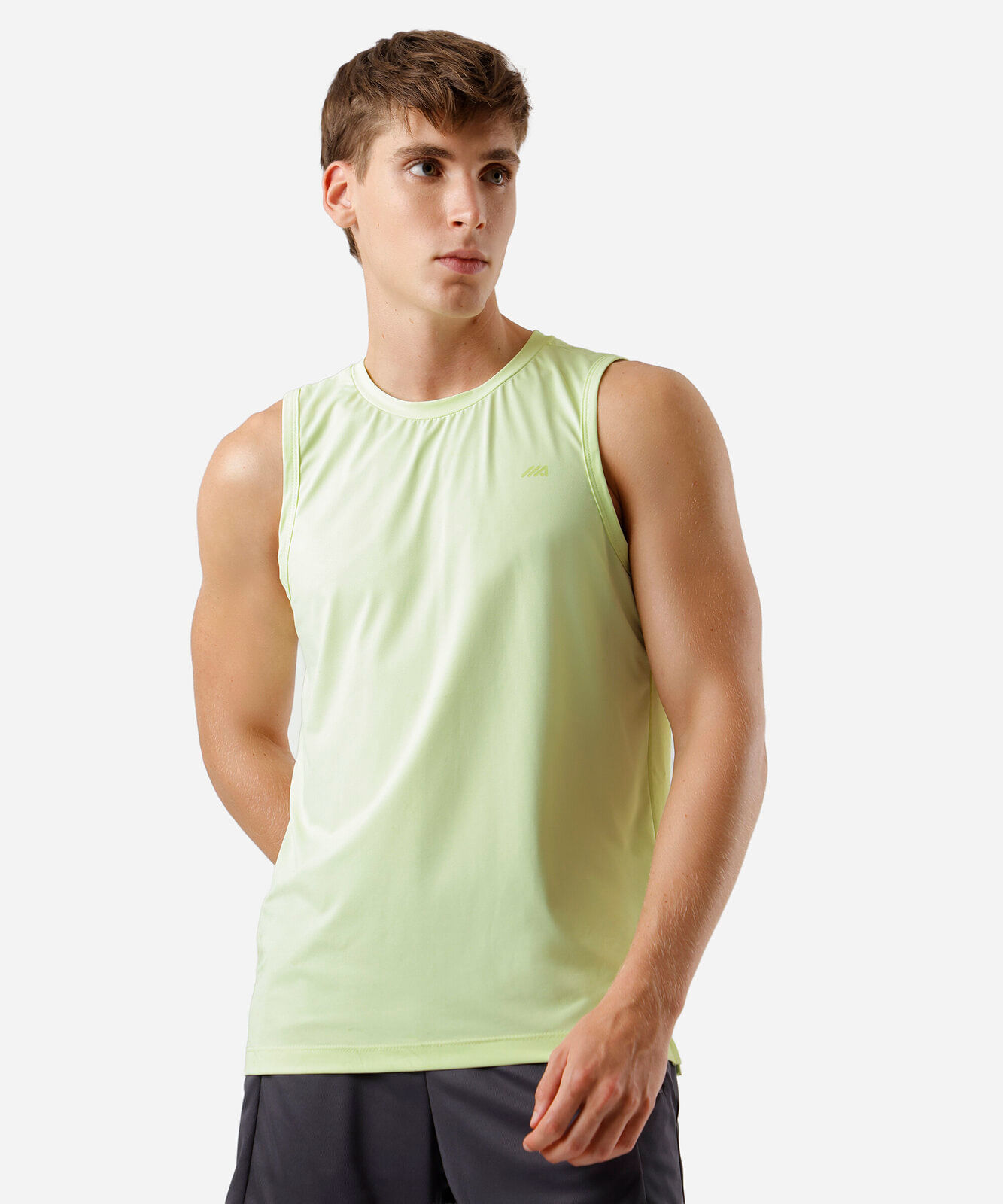 regata masculina runner verde