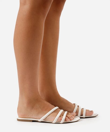 rasteirinha bico fino via uno off white