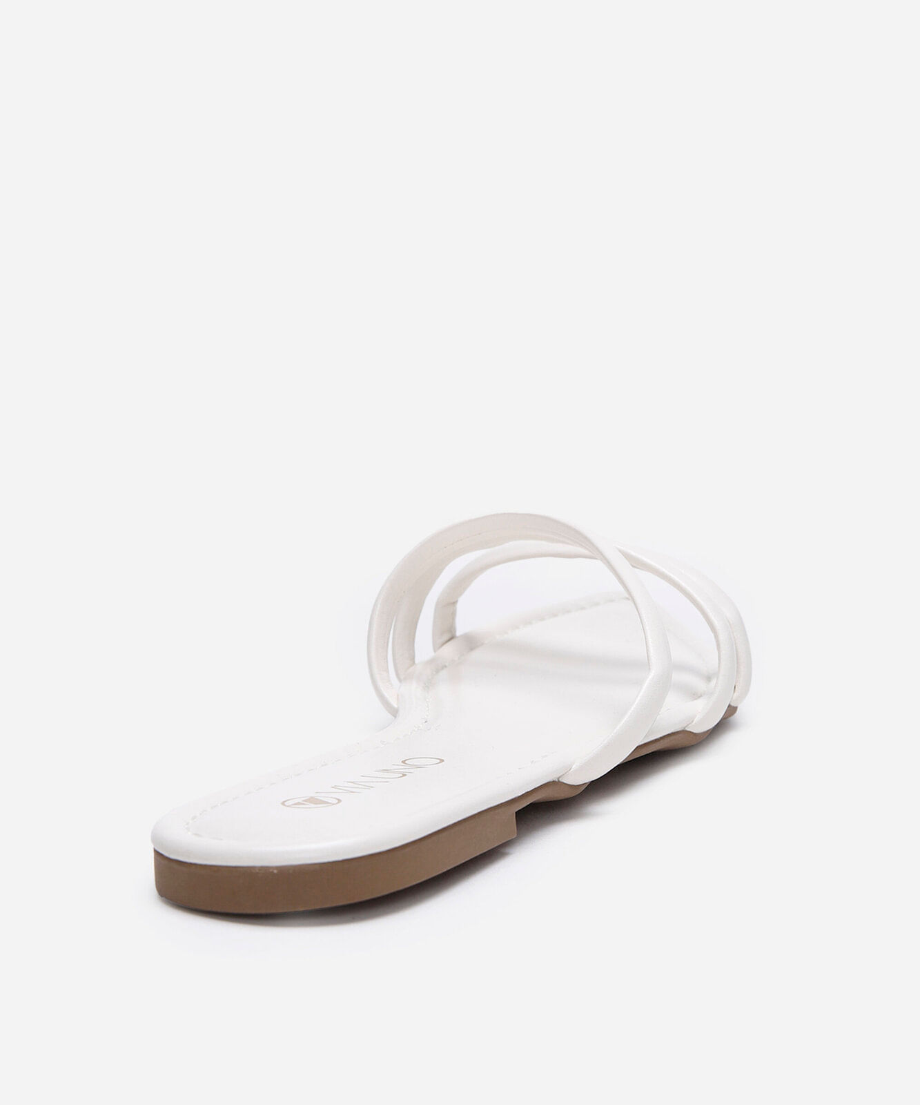 rasteirinha bico fino via uno off white