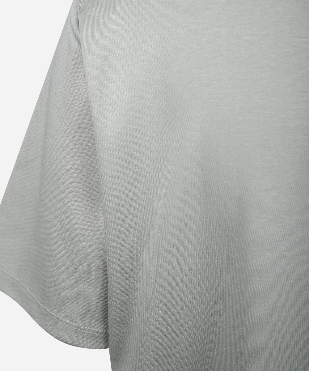 camiseta masculina de algodão peruano plus size verde