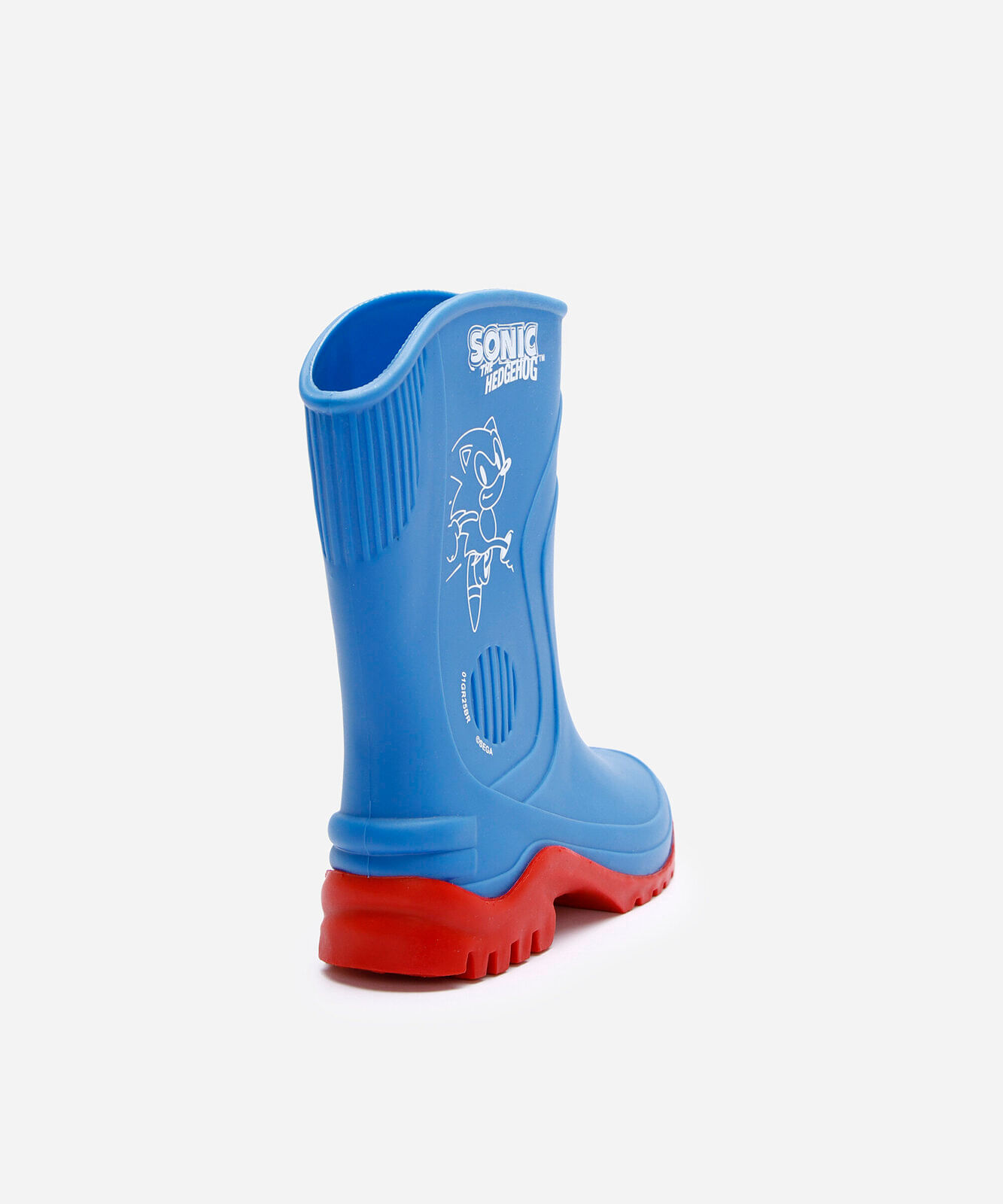 galocha infantil sonic grendene azul