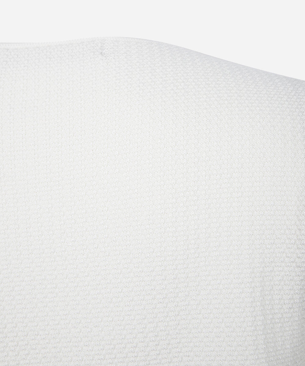 colete feminino de tricot plus size off white