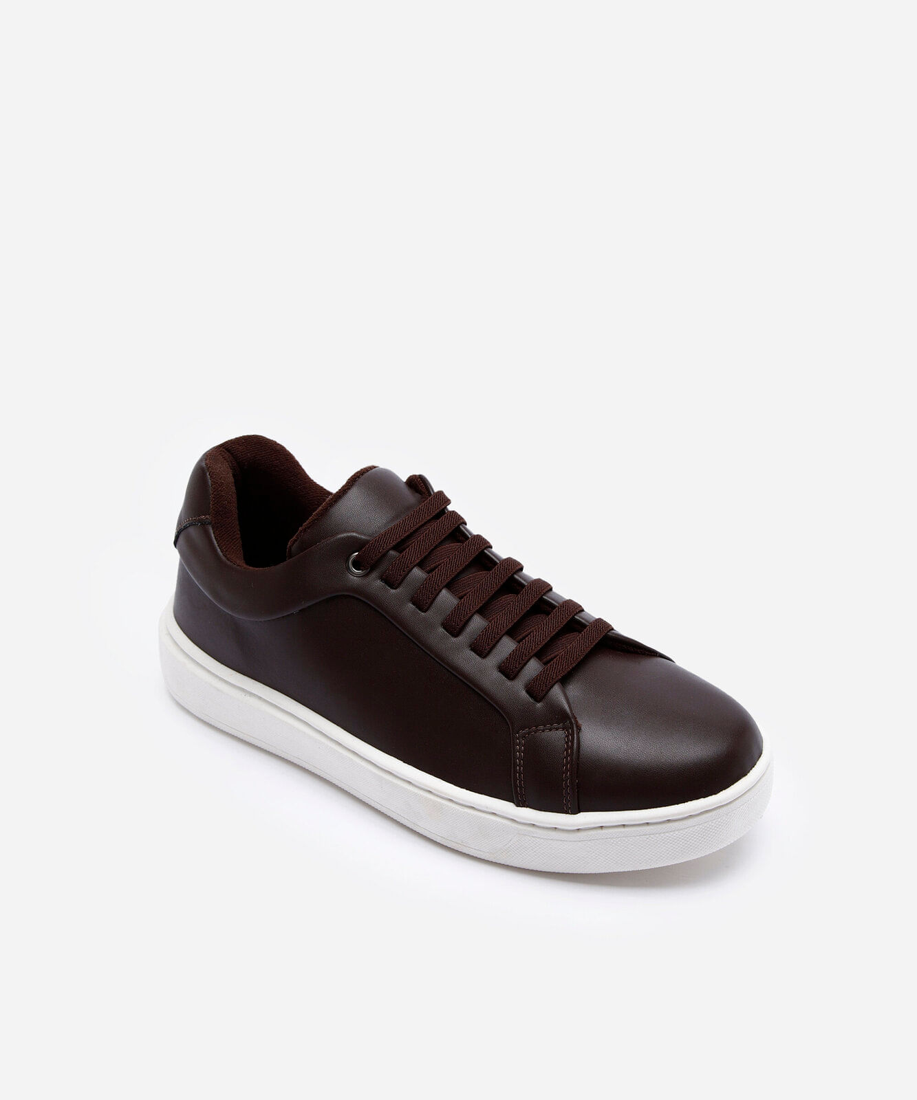 tênis casual cadarço elástico oneself marrom