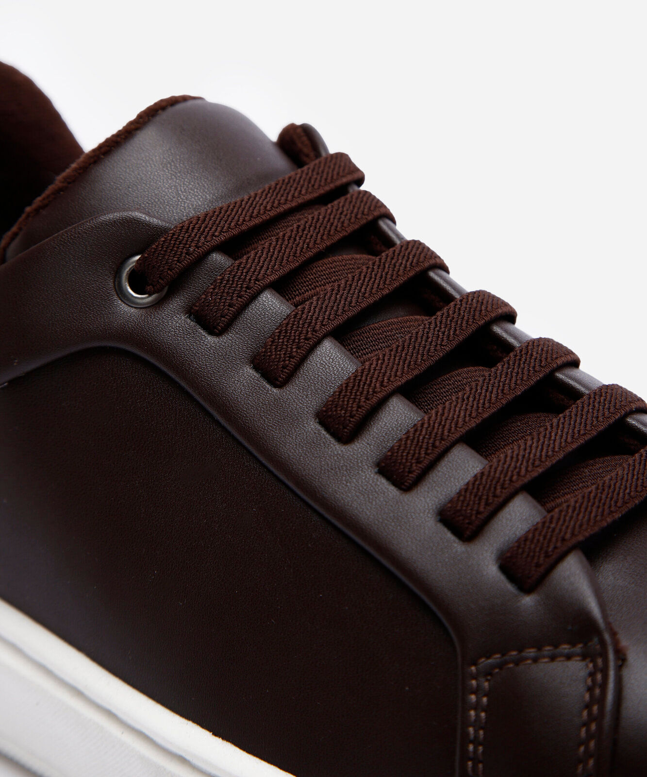 tênis casual cadarço elástico oneself marrom