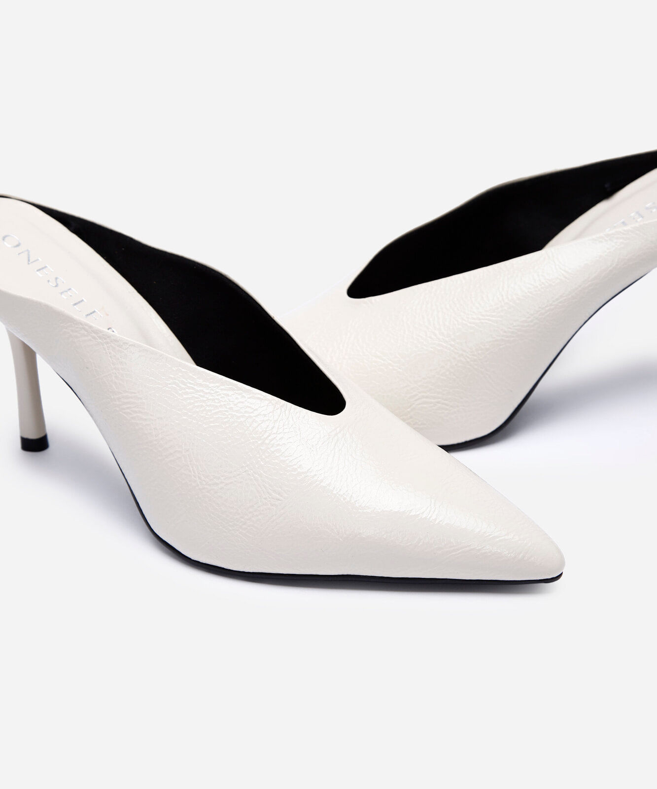 scarpin mule salto fino oneself off white