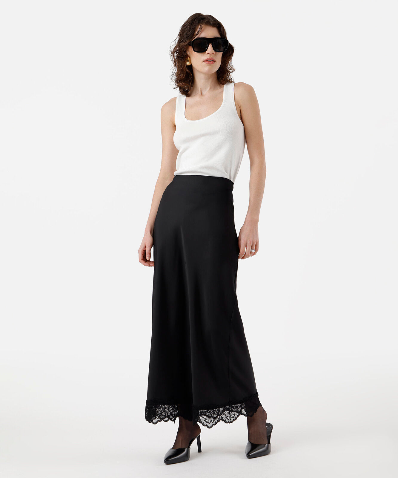 regata de tricot feminina texturizada off white