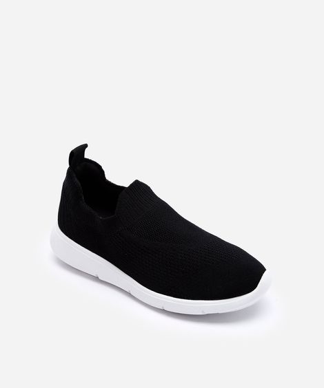 tênis knit preto