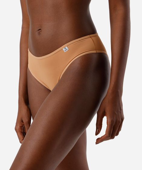 kit de 2 calcinhas biquíni feminino de poliamida colorido