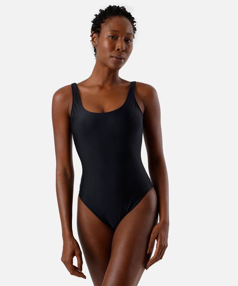 maiô feminino regata essencial preto