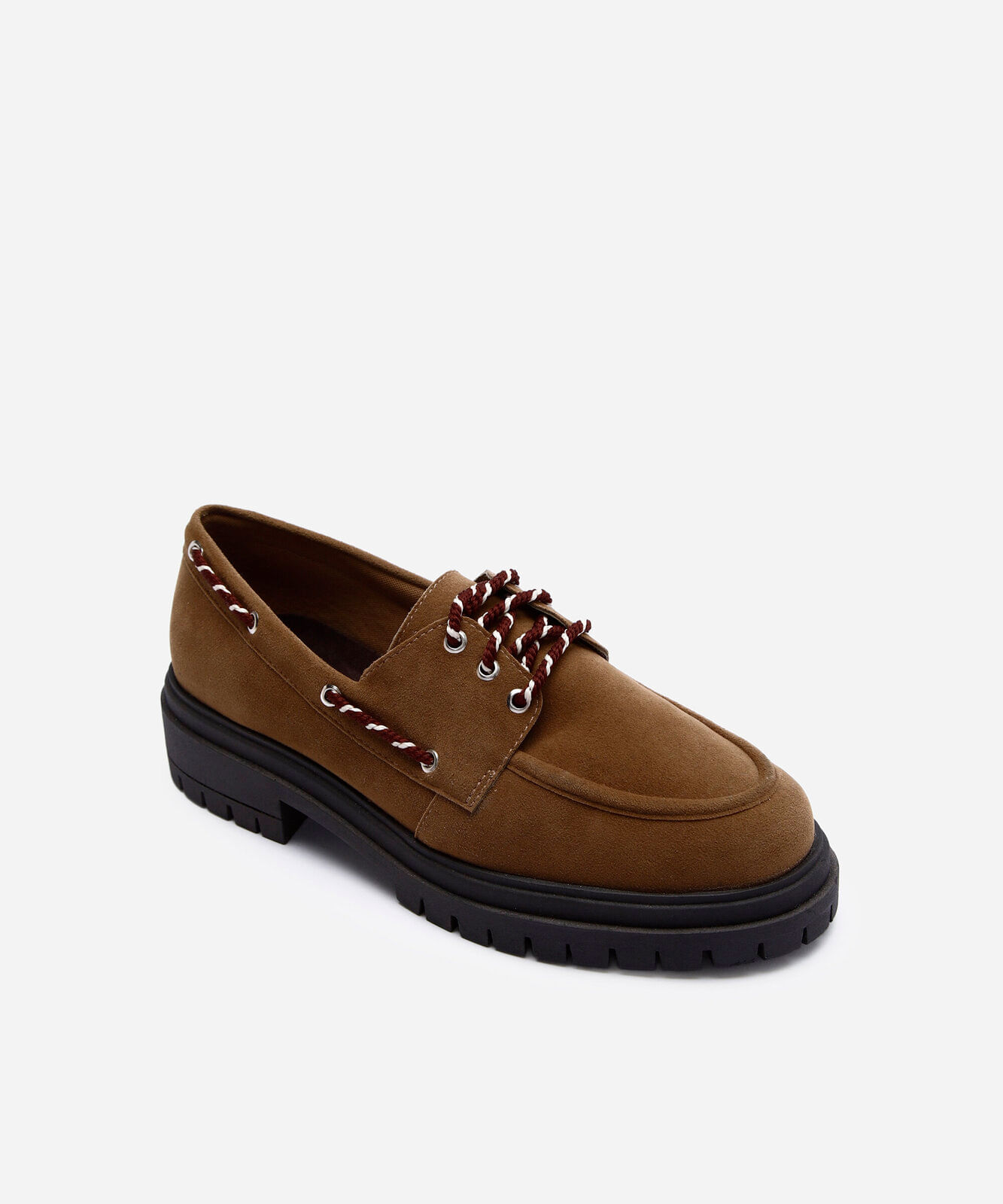 mocassim texturizado tratorado bege
