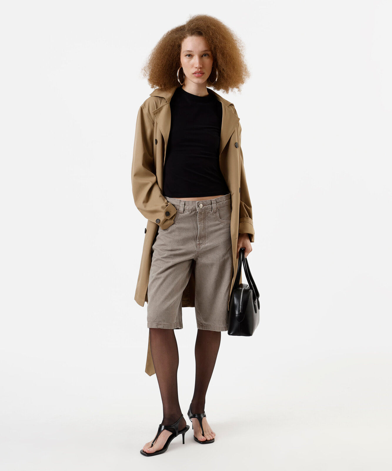 blusa básica feminina de algodão preta