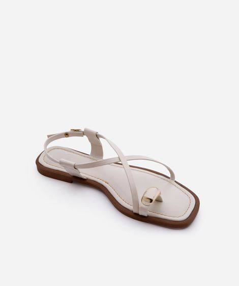 rasteirinha com aviamento oneself off white