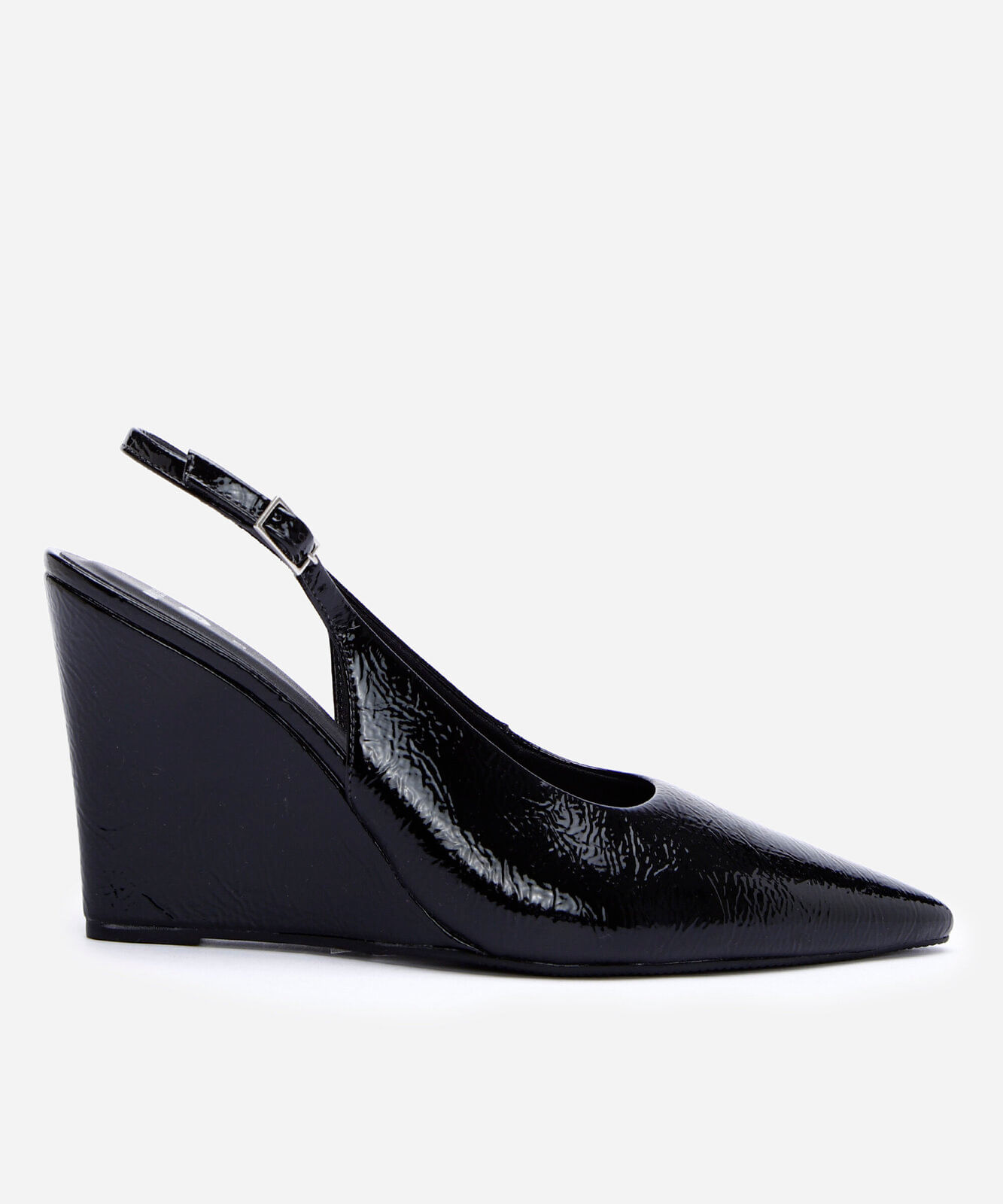 scarpin feminino salto anabela mindset preto