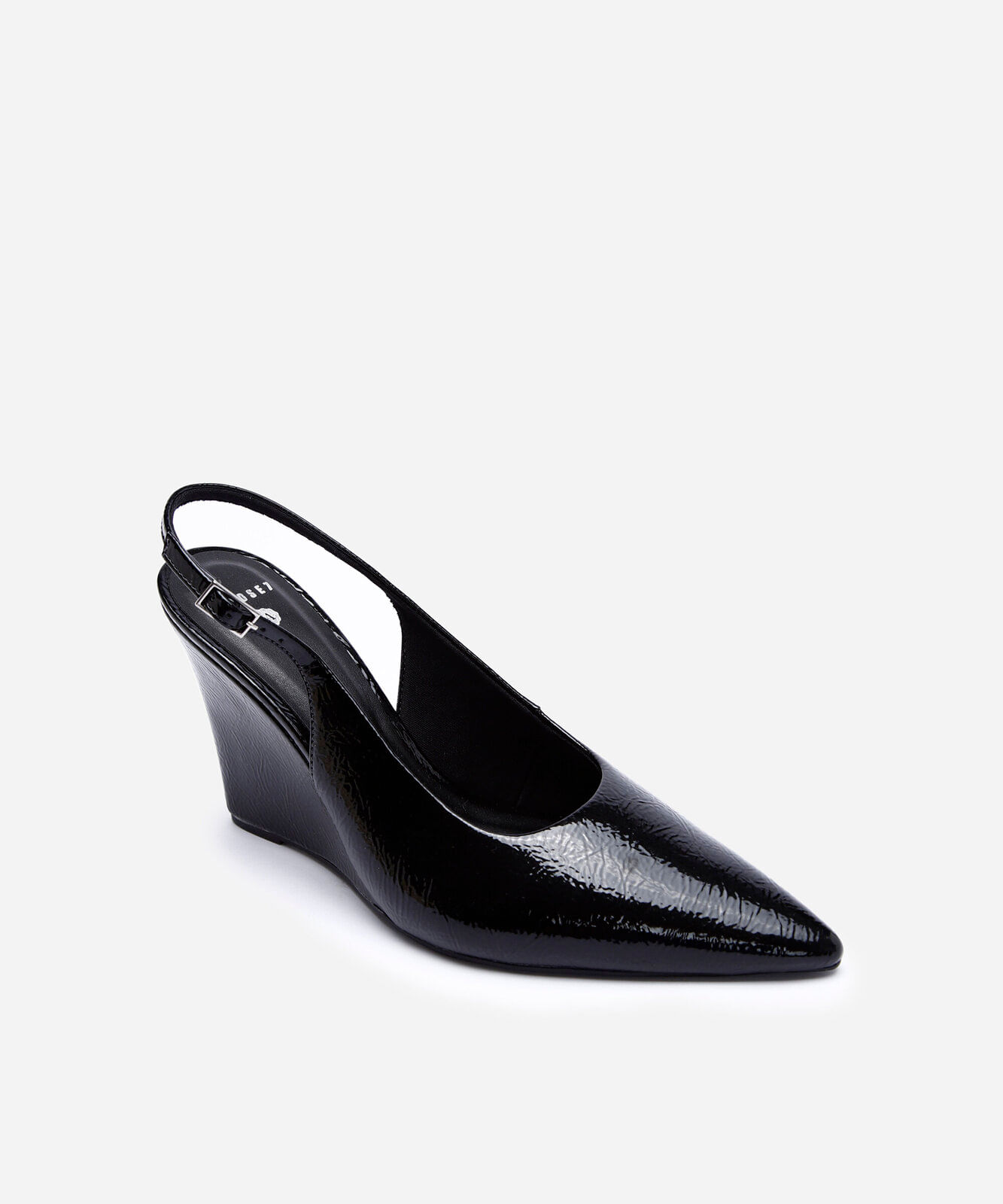 scarpin feminino salto anabela mindset preto