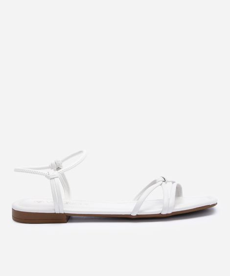 rasteirinha via uno calce fácil off white