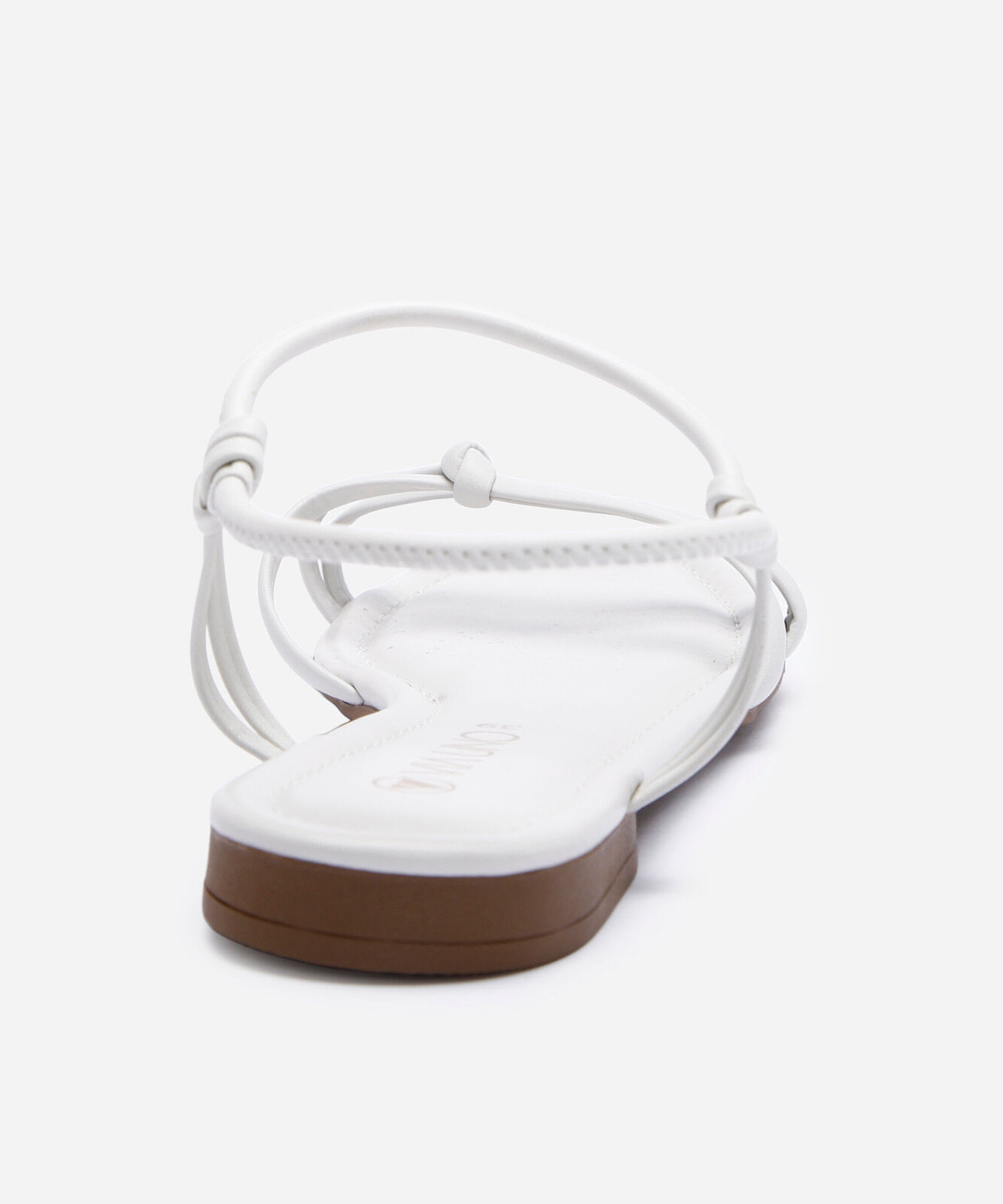 rasteirinha via uno calce fácil off white
